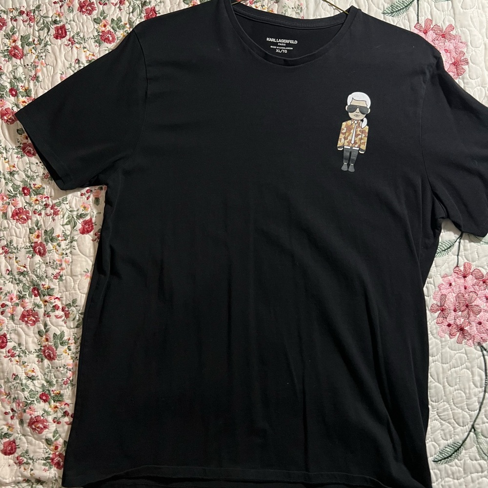 Karl Lagerfeld Black Tshirt
